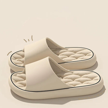 Super Light EVA Slippers – Soft Fashion Slide Sandals, Elastic Anti-Slip Indoor Bathroom Flip Flops & Casual Sneakers