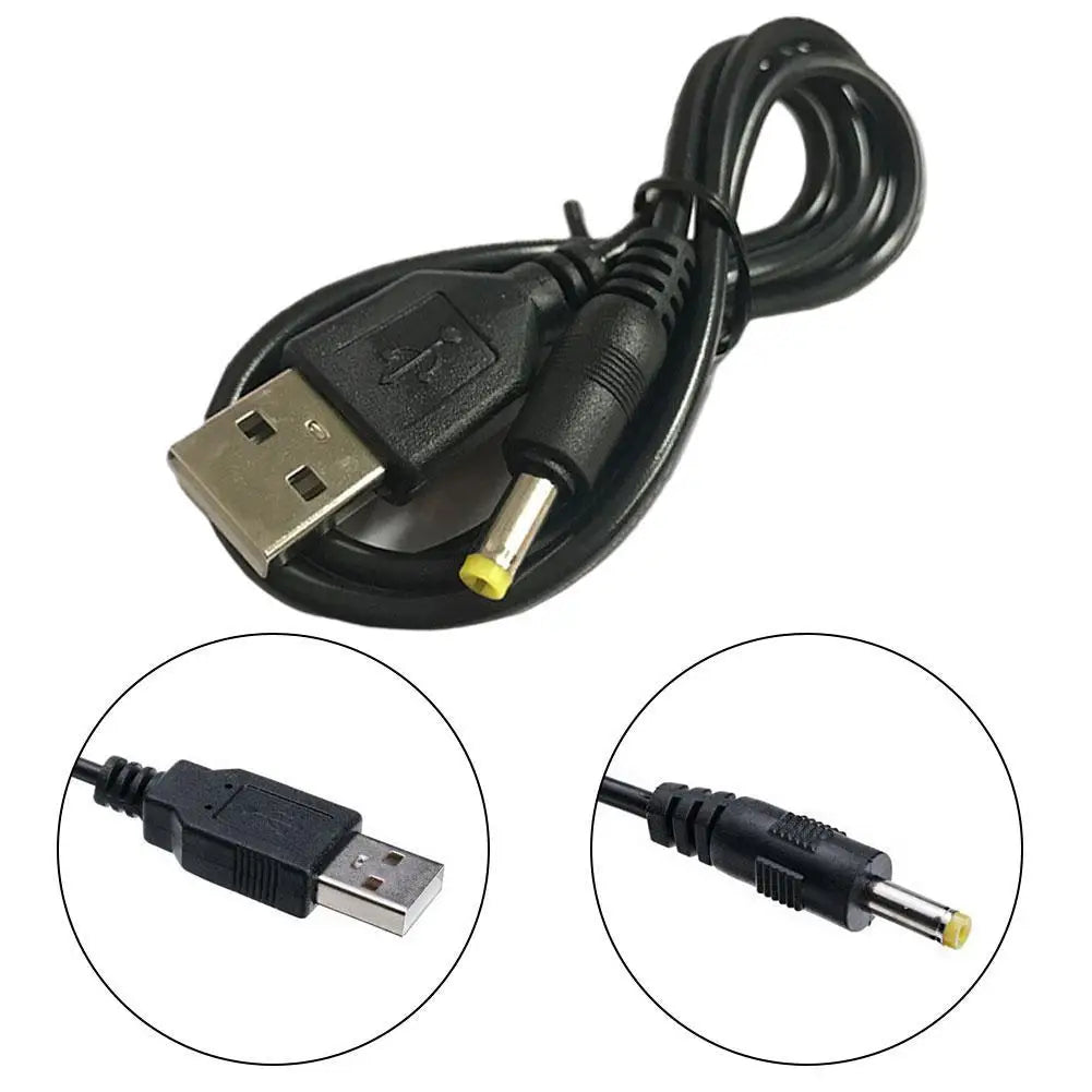80cm 5V USB to DC Power Charging Cable – 4.0x1.7mm Plug 1A Charger for PSP 1000/2000/3000