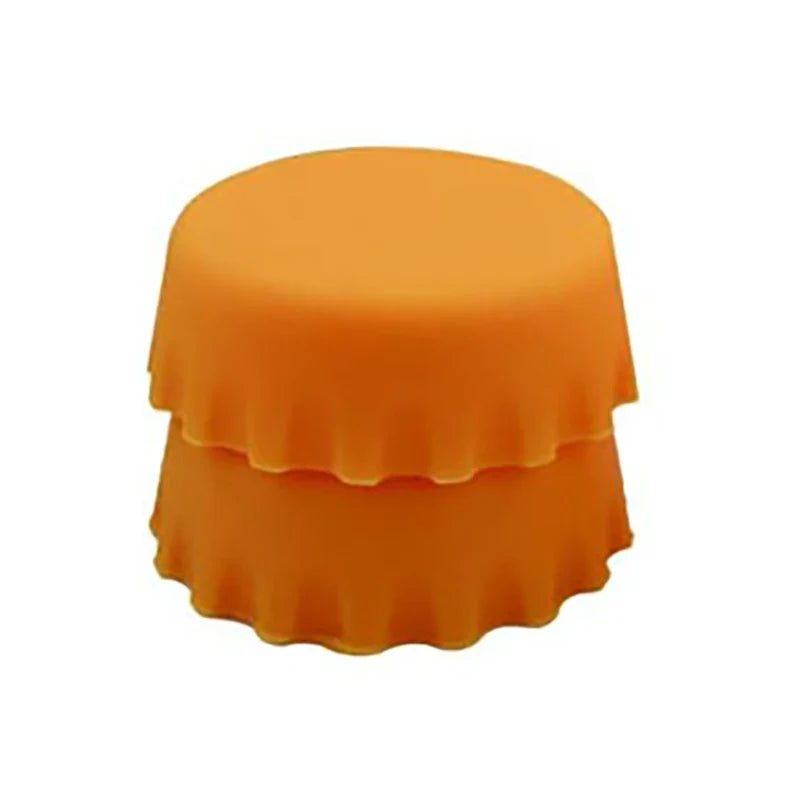 2/6/12pcs Silicone Beer Bottle Caps – Preservative Covers for Wine, Vinegar, Soy, and Cocktail Bottles