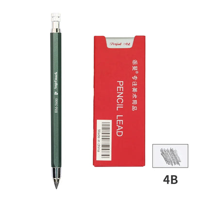 5.6mm Mechanical Pencils & Charcoal Graphite Leads – HB to 14B Soft, Medium, Hard Sketch Drawing Lead Core