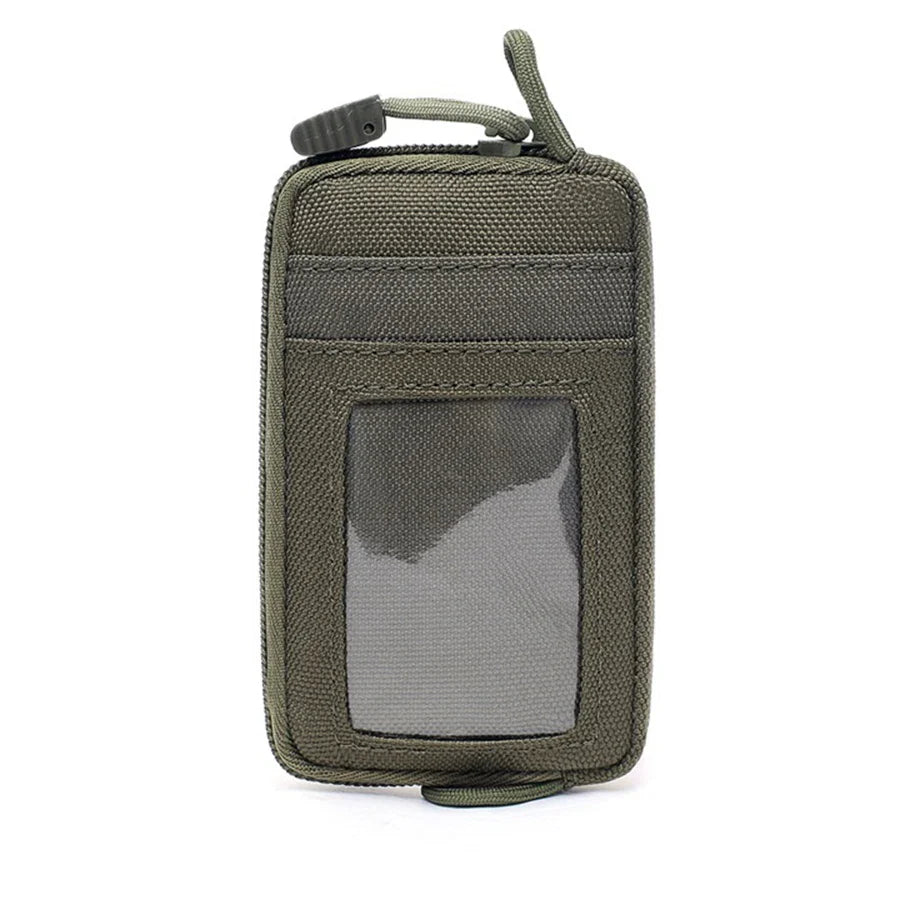 Waterproof Tactical EDC Waist Bag – Camping Travel Pouch with Key Holder, Card Slots & Coin Wallet