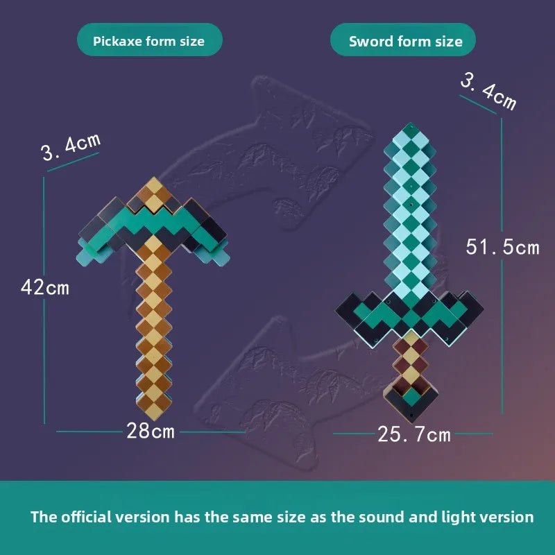 MC Game LED Creeper Night Lamp – Creative Block Button Light for Bedroom, Desk, and Bedside Decoration