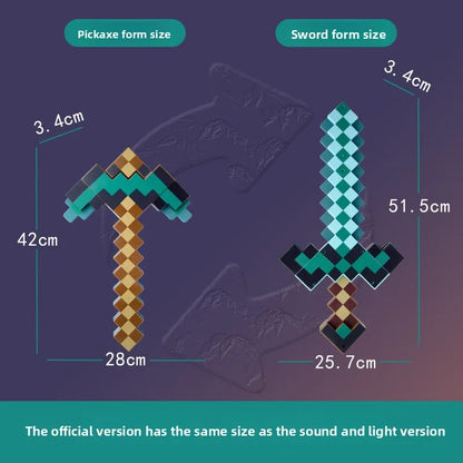 MC Game LED Creeper Night Lamp – Creative Block Button Light for Bedroom, Desk, and Bedside Decoration