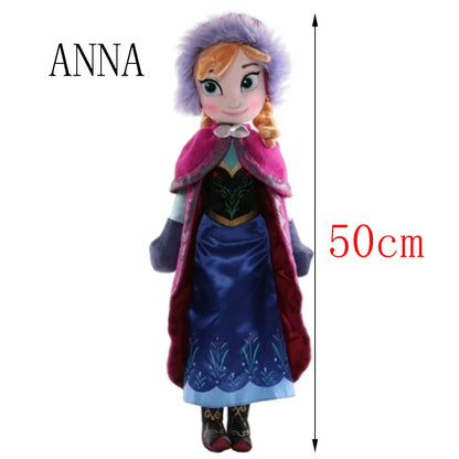 Disney Frozen Elsa, Anna & Friends Plush Toys – Olaf, Sven, Bruni Soft Dolls for Kids Christmas Gifts