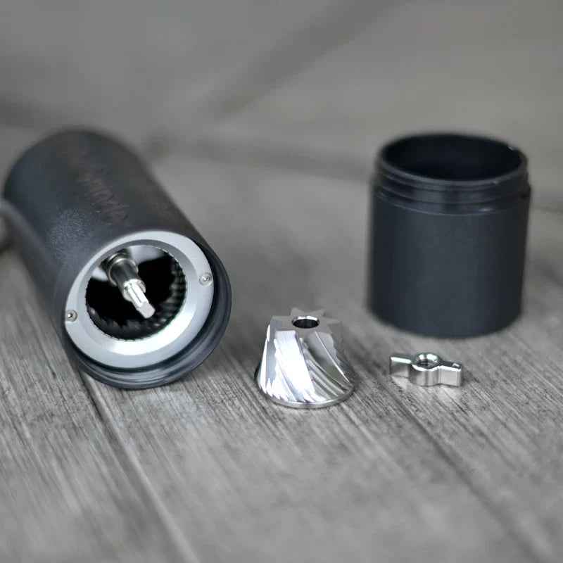 KINGrinder P0/P1/P2 Manual Coffee Grinder — Lightweight Stainless Steel Hand Grinder for Moka Pot & Drip Coffee
