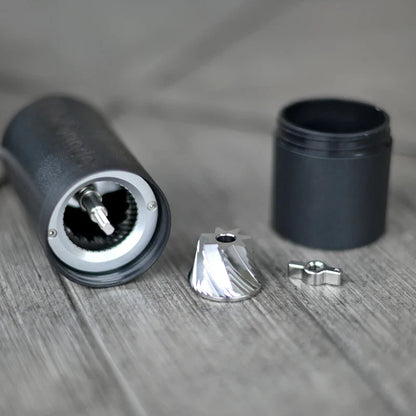 KINGrinder P0/P1/P2 Manual Coffee Grinder — Lightweight Stainless Steel Hand Grinder for Moka Pot & Drip Coffee