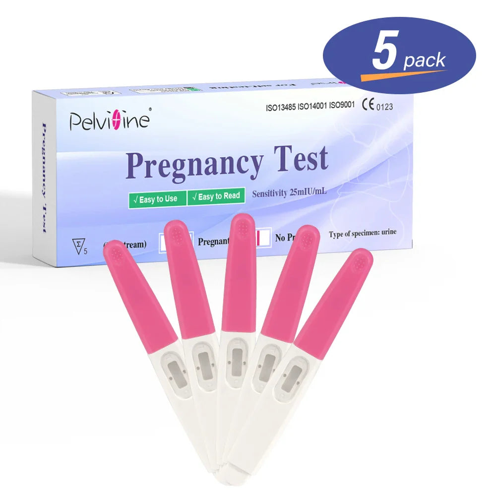 Pelvifine Ovulation & Pregnancy Test Kit – 25 Ovulation Strips & 5 Pregnancy Test Sticks for Accurate Fertility Tracking