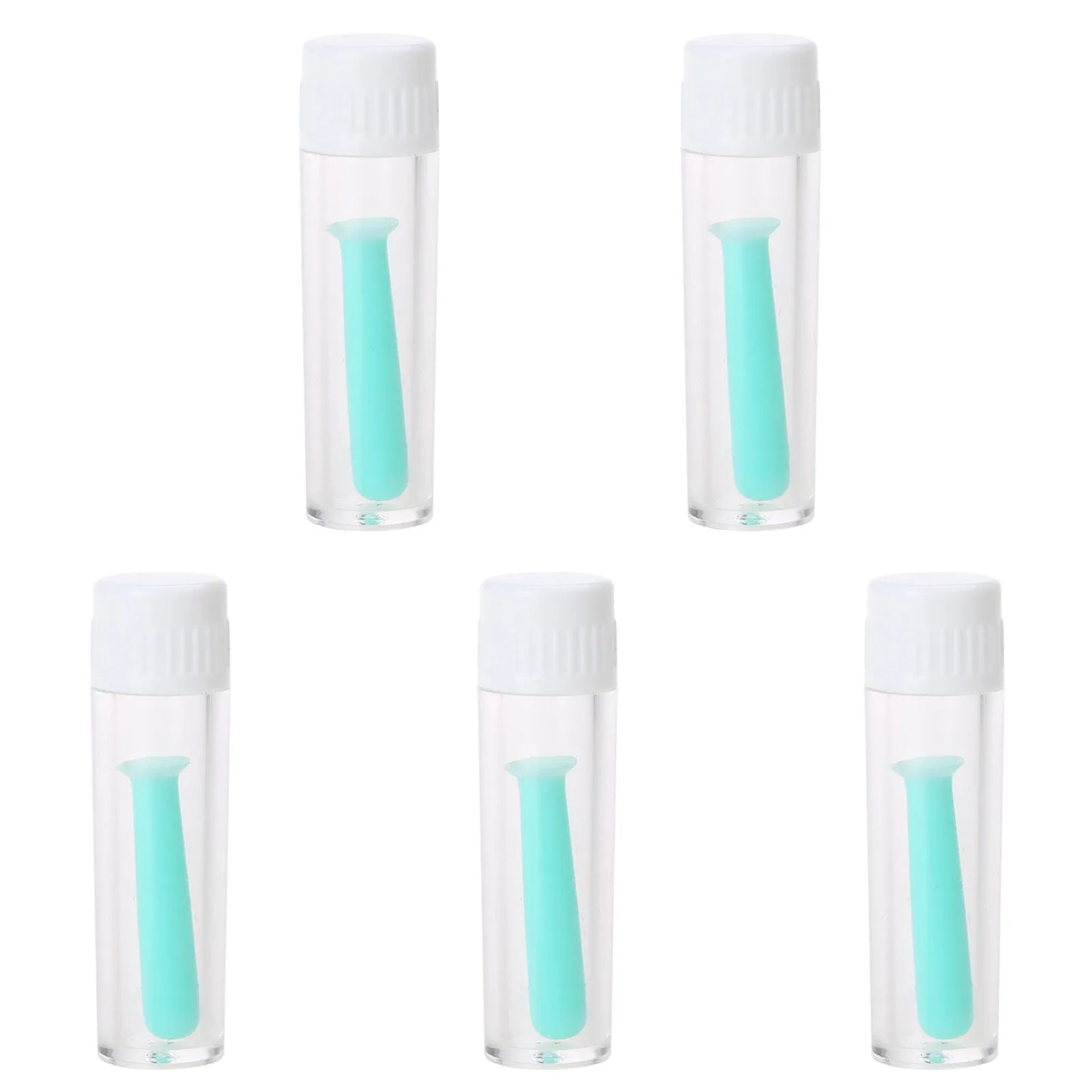 5PCS Multicolor Contact Lens Remover Set – Mini Suction Cup Tool Kit for Easy Lens Removal | Portable Travel Eye Care Accessories