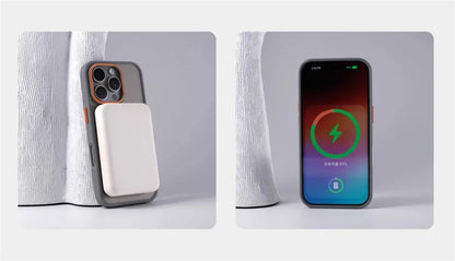 Luxury Matte Translucent MagSafe Case — Shockproof Wireless Charging Cover for iPhone 12–17 Pro/Max/Plus