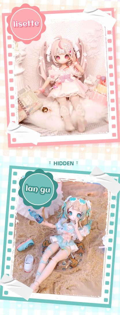 Wanmeng Sugary Girls 1/8Mjd Blind Box – Movable Doll Action Figure Collectible Toy Gift