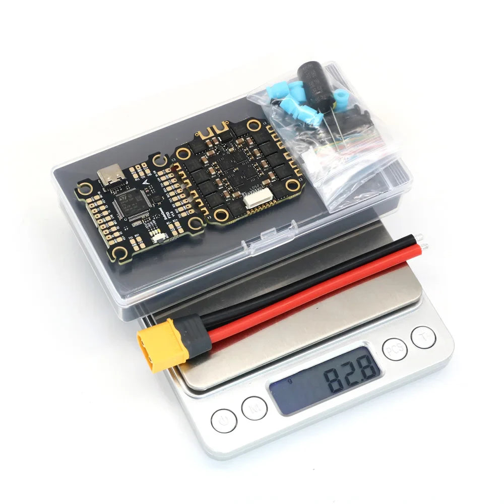 SoloGood F722 Flight Controller & BLHELI_S 60A 4-in-1 ESC Stack – FPV Drone Parts Kit