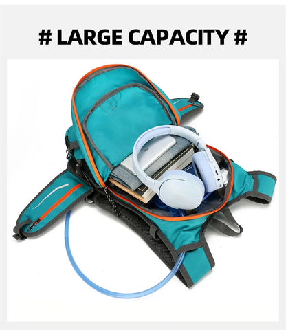 Lightweight Hydration Cycling Backpack – Outdoor Sport Rucksack for Hiking, Camping, Climbing & Travel with Water Reservoir