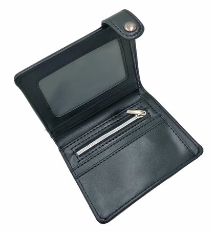 Death Note Anime Wallet — Black PU Leather Short Card & Coin Purse for Boys & Girls Gift