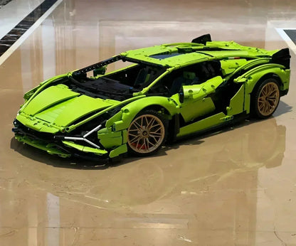 3696pcs Technical Building Blocks — Compatible MOC 42115 Sports Car Model for Adults & Boys
