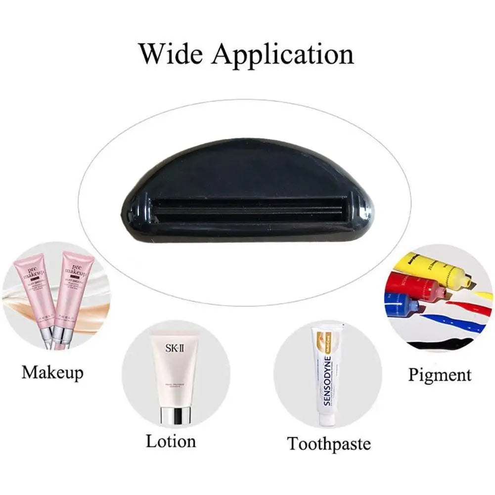 Multifunction Manual Toothpaste Dispenser – Cream Tube Squeezer & Bathroom Paste Extruding Clip Clamp