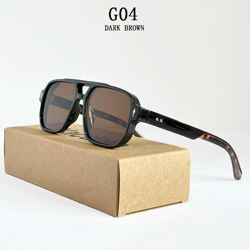2025 Vintage Fashion Sunglasses for Men — Stylish UV Protection Eyewear Dropshipping Glasses