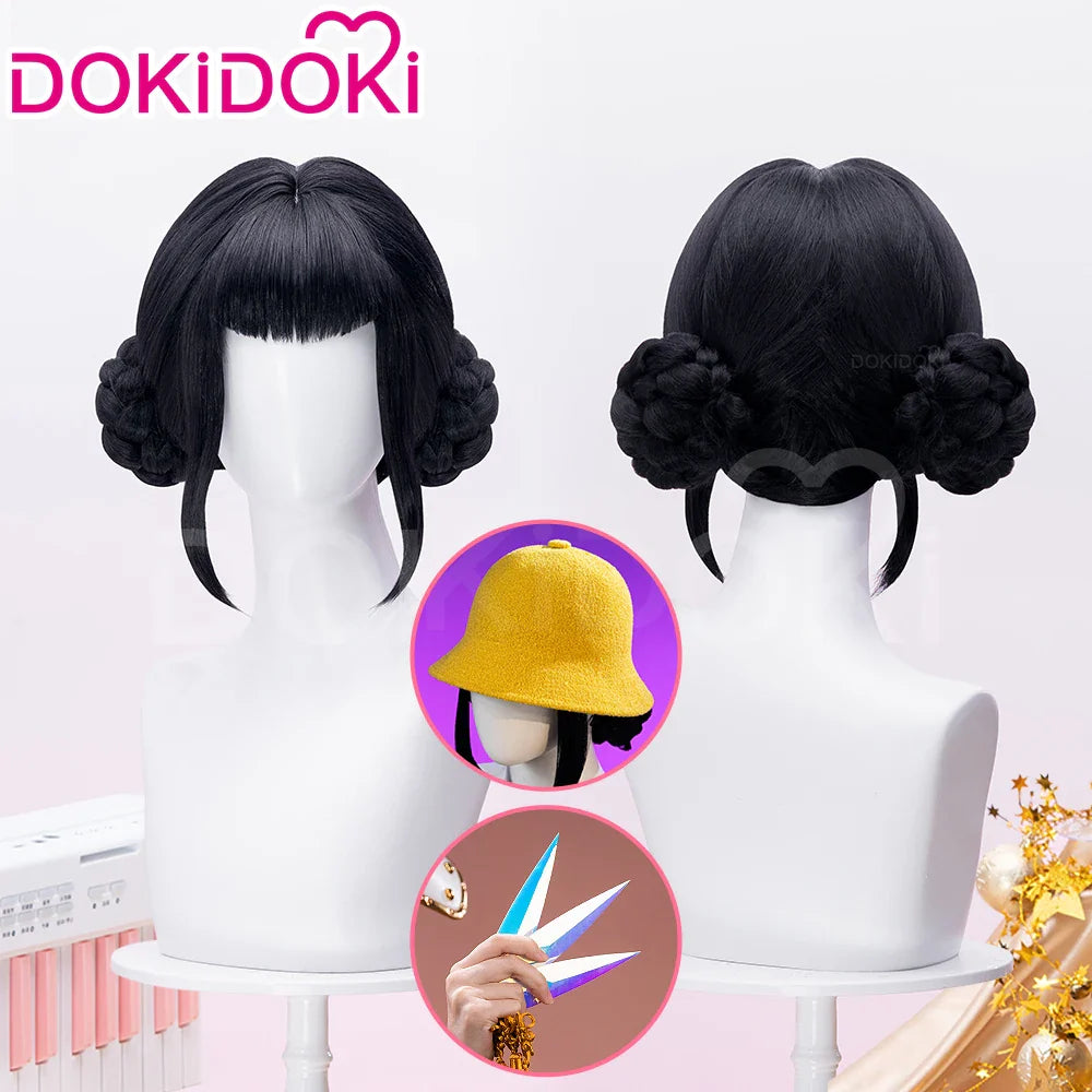 Zoeyy DokiDoki Cosplay Wig – Star Hair Style for Women, Includes Free Wig Cap, Halloween & Costume Props