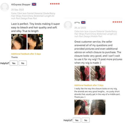 13x4 Transparent Lace Frontal – Brazilian Straight Human Hair Closure 4x4, 5x5, 6x6, 24 Inch for Women