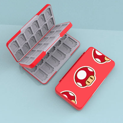 48-in-1 Nintendo Switch OLED Lite Accessories Set – Pink Game Card Case & SD Card Storage Box