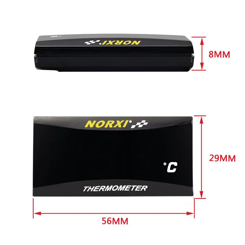 Motorcycle Water Temperature Mini Meter - XMAX250/300, NMAX, CB400, CB500X Sensor Thermometer Gauges for Precision Monitoring