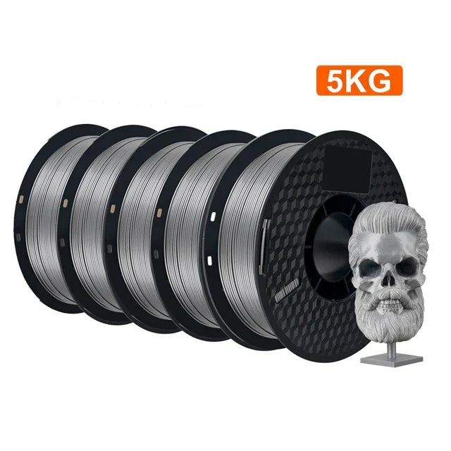 KINGROON PETG 3D Printer Filament 1.75mm – 5KG/10KG Mix Color Rolls for FDM 3D Printing (1kg/roll)
