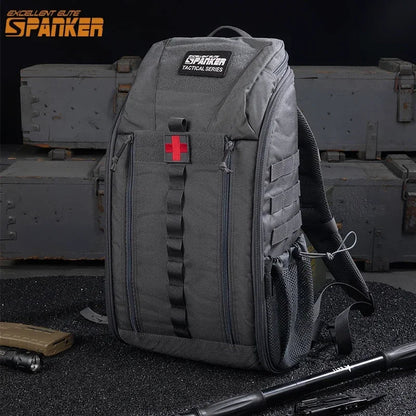 EXCELLENT ELITE SPANKER Tactical Medical Assault Pack - Versatile Outdoor Backpack, Water-Resistant Tactical Gear