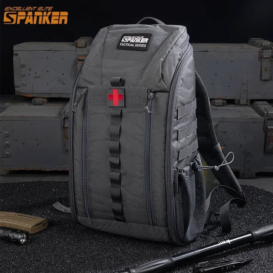 EXCELLENT ELITE SPANKER Tactical Medical Assault Pack - Versatile Outdoor Backpack, Water-Resistant Tactical Gear
