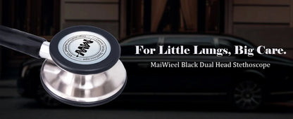 Portable Double-Sided Medical Stethoscope — Professional Cardiology Stethoscope for Doctors, Nurses, and Medical Use