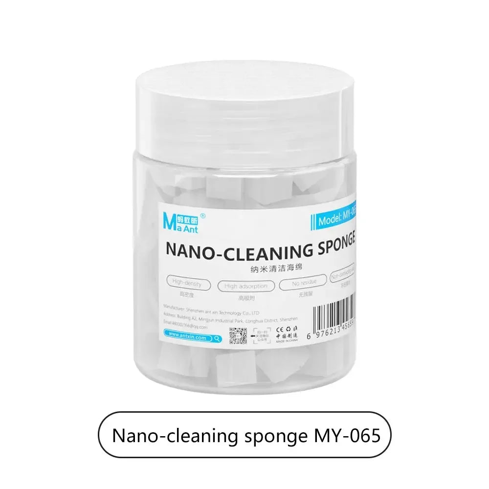MaAnt MY-065 Nano Cleaning Sponge – Dust-Free Wipes for Phone Screens, Camera, PCB Flux & Glue Removal