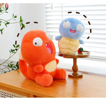 23/30/45cm Pokemon Plush Toys — Cute Soft Turtle & Little Fire Dragon Pillow Dolls for Children, Christmas Gift