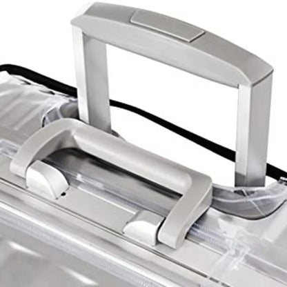 Full Transparent Luggage Cover – Waterproof, Dustproof, Durable PVC Suitcase Protector for Travel