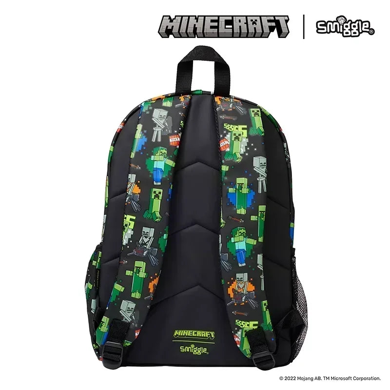 Genuine Smiggle Kids Backpack Set — School Bag, Pen Case & Lunch Bag for Students