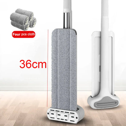 Mmagic 360° Rotation Spin Mop | Flat Mop Cleaner with Bucket for Easy Floor & Home Cleaning | Wash & Dry Mop System