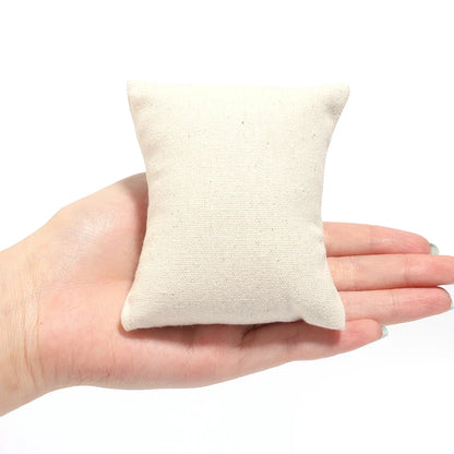 Velvet PU Leather Jewelry Pillow Stand – Organizer for Bracelets, Bangles, Anklets & Watches, Display & Photography Prop