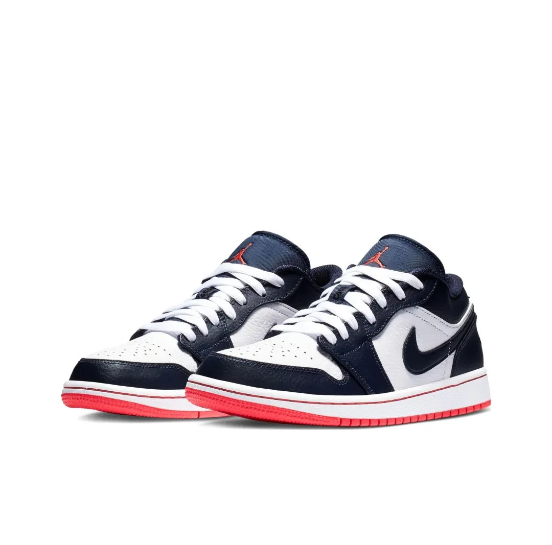 Nike Air Jordan 1 Low – Light Smoke Grey Retro Basketball Shoes | Men's Wear-Resistant, Anti-Slip Sneakers