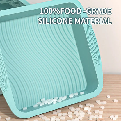 3D Silicone Cake Mold Decorating Tool for Pastry, DIY Cake Pan, Fluted Tube Pan and Airfryer Bakeware Accessories