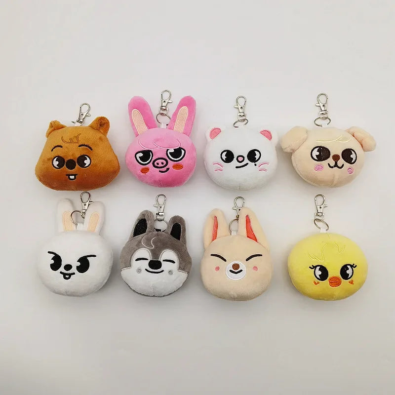 Stray Kids SKZOO Plush Keychain – Cute Pendant Doll Toy, Couple Gift for Christmas & Birthday