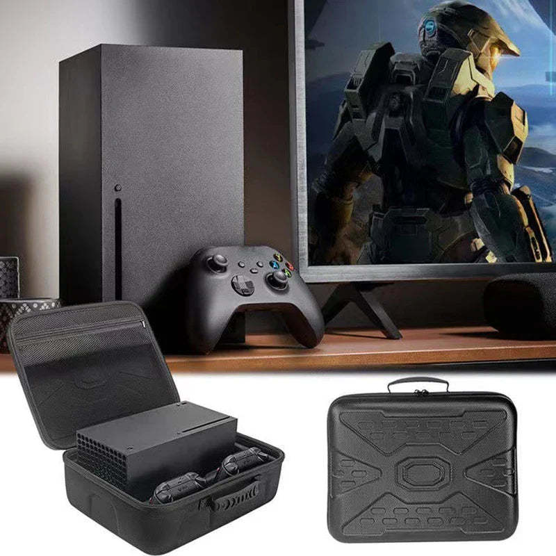 Hard Case Bag for Xbox Series S – Travel Storage Organizer for Console, Gamepad & Accessories