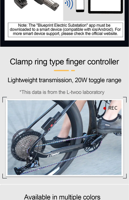 LTWOO Ae Wireless Bicycle Electronic Derailleur Groupset Kit - 3s-13s Shifter Lever & Drivetrain Bike Parts