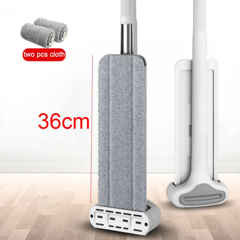 Mmagic 360° Rotation Spin Mop | Flat Mop Cleaner with Bucket for Easy Floor & Home Cleaning | Wash & Dry Mop System