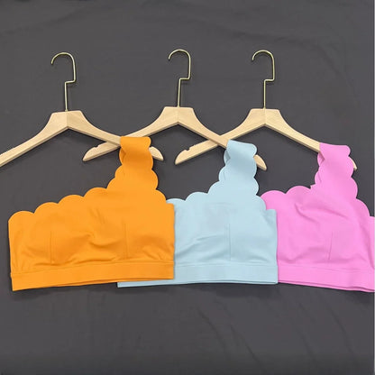 2PCS Women’s Seamless Yoga & Fitness Set – Sports Bra with Leggings & Gym Shorts Workout Outfit