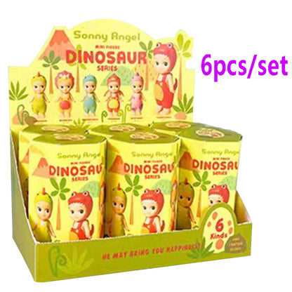New Sonny Angel Dinosaur Series Hippie Doll – Cute Car & Mobile Phone Ornament Toy Gift for Kids