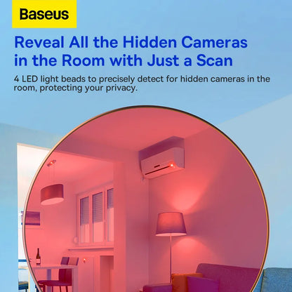 Baseus Portable Hidden Camera Detector: Anti-Peeping Security Protection Gadget
