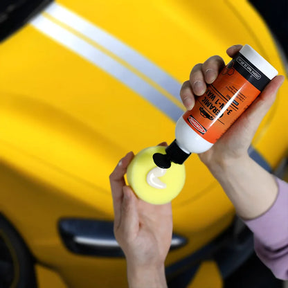Hydroshine 3-in-1 Ceramic Wax – Remove Swirl Marks, Scratches, Rust & Oxidation, Paint Care & Polishing with Carnauba Protection