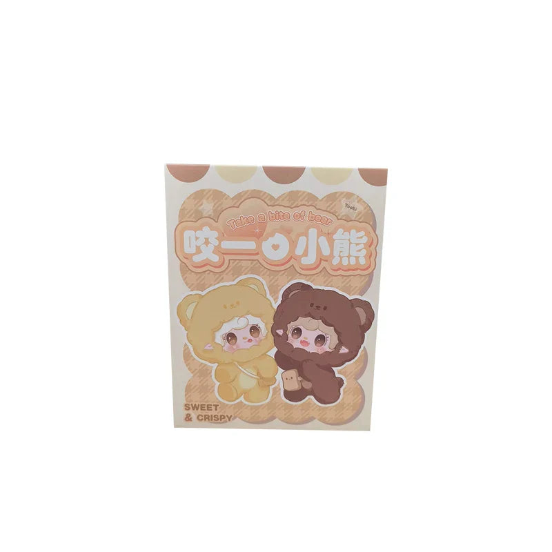 Yooki 4th Gen Blind Box – Take A Bit Small Bear Plush Toy Keychain Backpack Pendant Mystery Gift