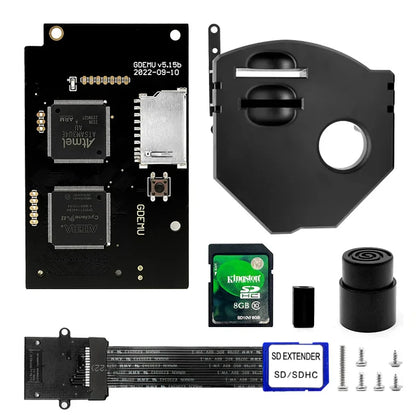 GDEMU V5.20 Optical Drive Simulation Board for SEGA Dreamcast – SD Extension for GDU DC VA1 Console