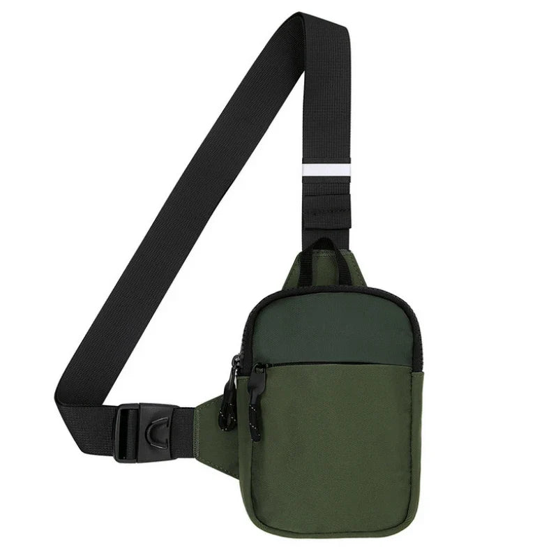 New Men & Women’s Chest Bag – Casual Crossbody Sports & Leisure Bag with Large Capacity