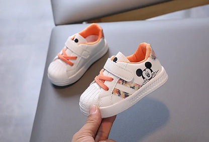 Children’s Casual Sports Shoes — Boys & Girls Soft-Soled Small White Shoes, Fashionable & Comfortable Sneakers