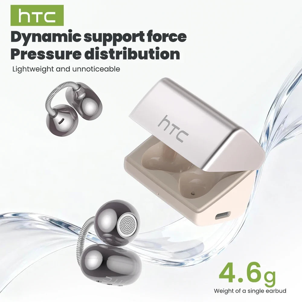 AI Translation Wireless Earbuds - Real-Time Language Translator with Surround Sound & Sport Comfort