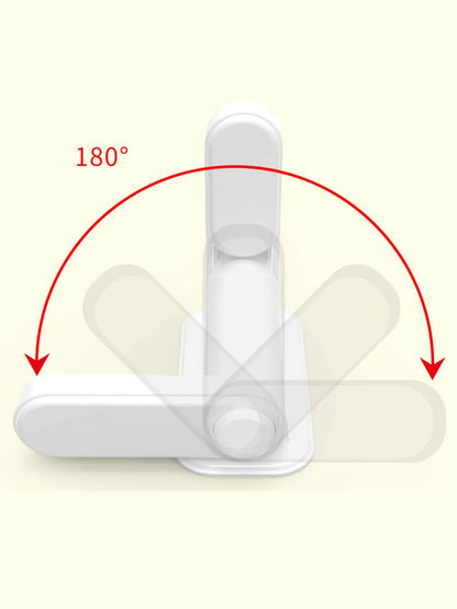 1pc Child Safety Door Handle Fixed Lock - Dynamic Function, Punch-Free Baby Anti-Opening Door Lock